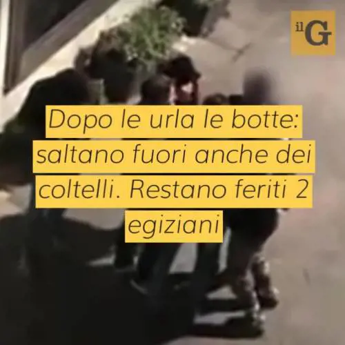 Accoltellati durante una rissa tra stranieri: feriti due giovani egiziani