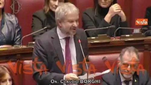 Mes, Borghi (Lega) a Conte: "Mandato era di non firmare, lei e' un traditore"