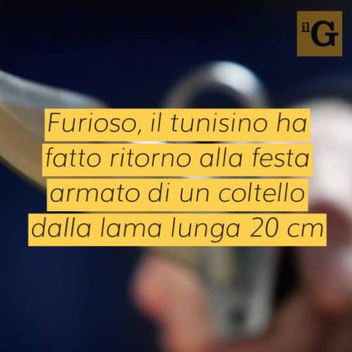 Armato di coltello, tunisino attacca addetti sicurezza di una festa: ottiene sospensione pena