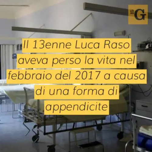 Medici non riconscono appendicite e lo rimandano a casa: 13enne muore di peritonite