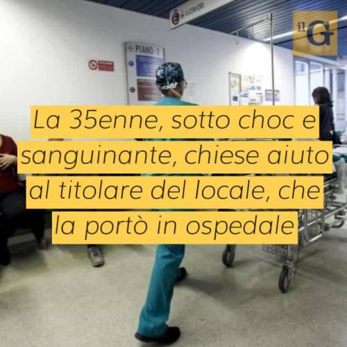 Aggredisce la compagna e le stacca orecchio a morsi