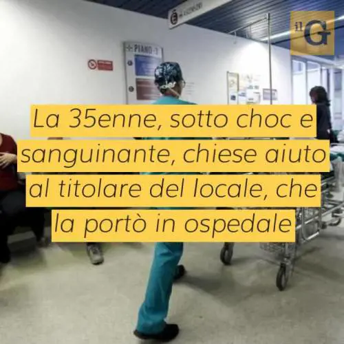 Aggredisce la compagna e le stacca orecchio a morsi