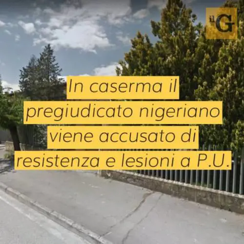 Aggredisce due carabinieri che lo aiutano: pregiudicato nigeriano subito libero