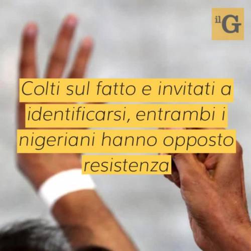 Sorpresi a nascondere la droga, nigeriani aggrediscono carabinieri: denunciati