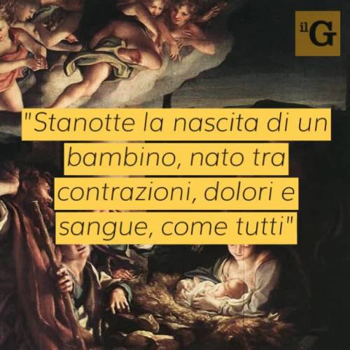 "Gesù, nato tra sangue e dolore e scaraventato nella vita". Polemiche su Saviano