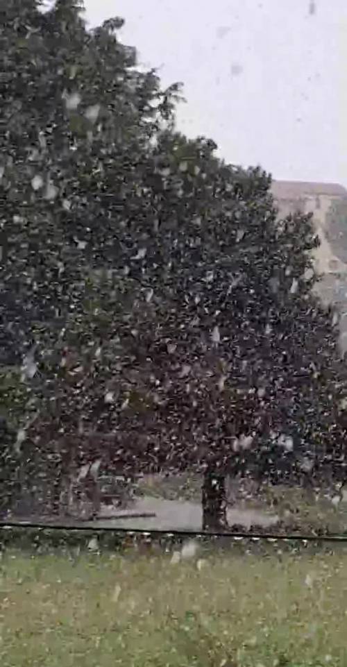 Agrigento invasa dalla neve