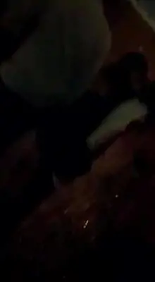 Bari, il momento del crollo nell'hotel Excelsior