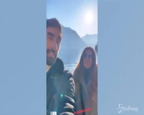 Magnini e Palmas piccioncini sul Lago di Como