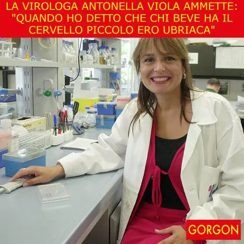La satira del giorno. L'ammissione della virologa