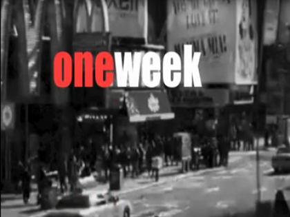 Nasce la nuova rubrica "One week one minute"