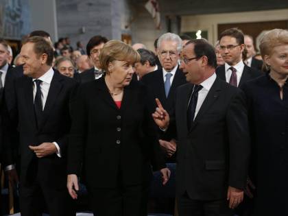 I leader europei riempiono di elogi Monti