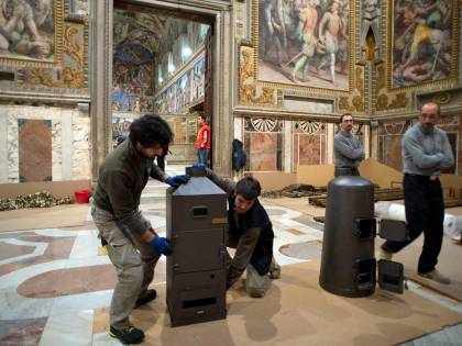 La Sistina, "stazione radio" per comunicare con Dio