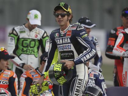 MotoGp, Rossi torna a sorridere: terzo (di un soffio) nelle prime prove
