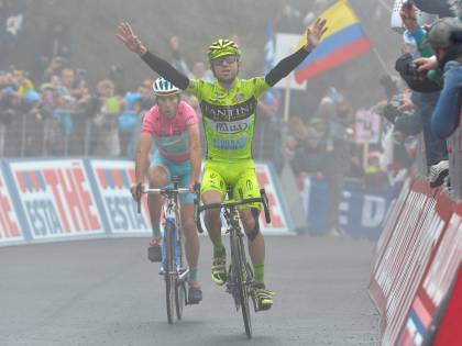 Nibali, uno yeti in rosa nel Giro d'Italia surgelato