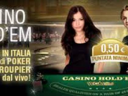 Casino Hold'em, il primo tavolo d'Italia