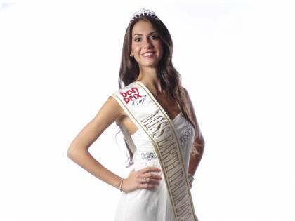 Bella e socialmente impegnata...che Miss!