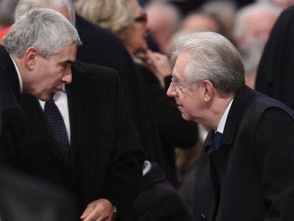 Mauro e Casini a destra, Monti verso sinistra: il "centrino" si sfalda
