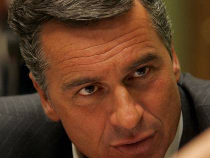 In treno con il presidente Dario Allevi