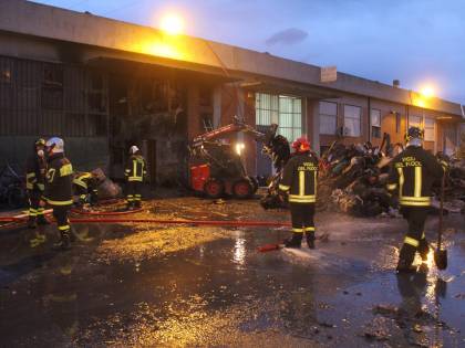 Rogo di Prato, cinque arrestati tra cui due italiani