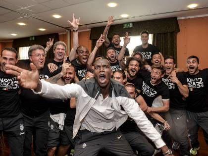 Trentesimo scudetto, la festa della squadra