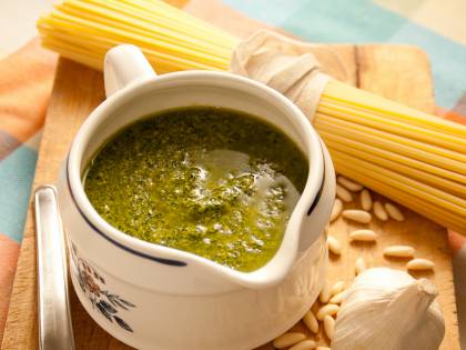 Il basilico è fresco... ed è subito pesto