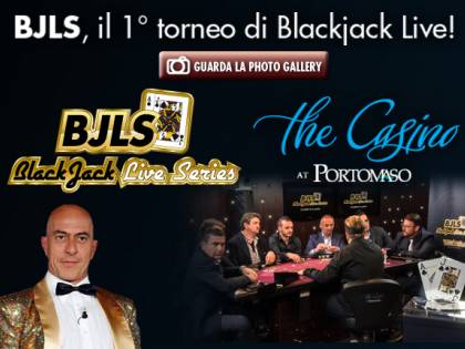 Blackjack Live Series, manda foto e video