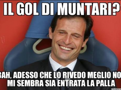 Arriva Allegri: ironie sul web