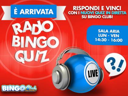 Radio Bingo Quiz, rispondi e vinci