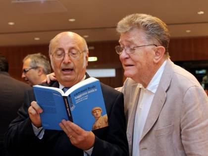 A lezione in Aula Magna. Seguirlo era un piacere