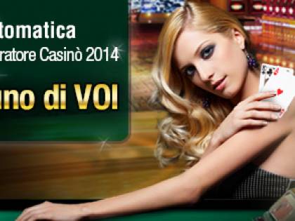 Il casinò di Lottomatica vince l'EGR Italy Awards 2014