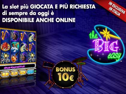 The Big Easy: la slot più giocata arriva in Italia