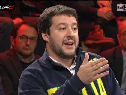 Scontro a Ballarò tra Pennacchi e Salvini