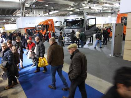 Cinque big dell'autotrasporto a Transpotec. Bene l'inizio del 2015 per Fiera Milano