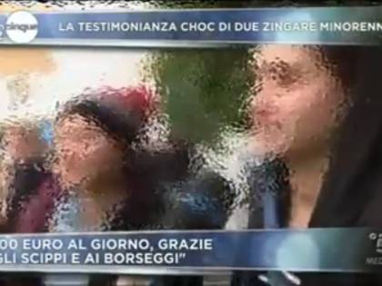 Le ragazzine zingare: "Facciamo mille euro al giorno e se muori tu non ci importa"