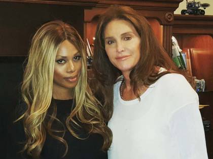 L'incontro tra Caitlyn Jenner e Laverne Cox per i diritti transgender