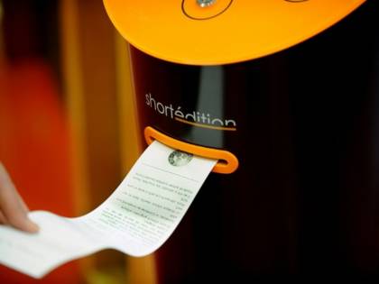 Nelle metro francesi arrivano i distributori automatici di racconti