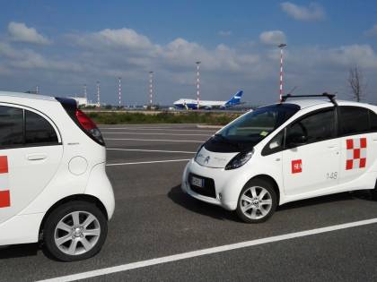 Malpensa aeroporto "green", niente inquinamento con le auto elettriche