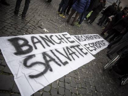 Banche, il governo paga ma soltanto un terzo