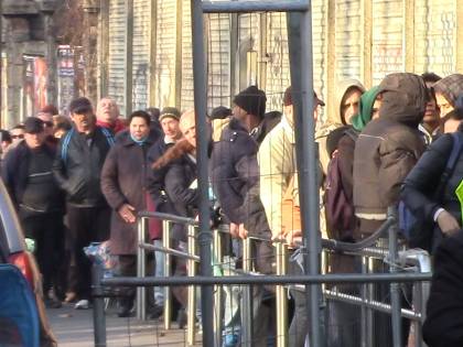 Il Natale da fame degli italiani