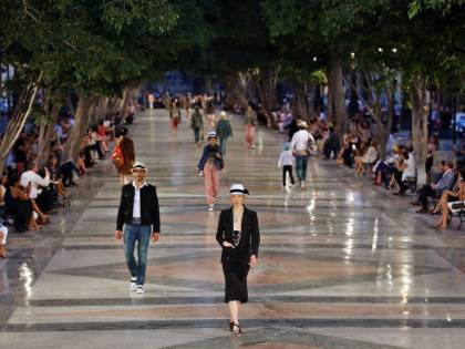 La sfilata di Chanel a Cuba