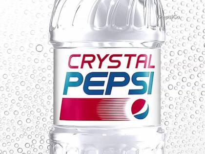 Pepsi è pronta a riportare sul mercato la variante "Crystal"