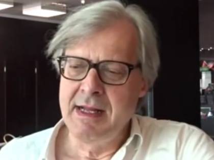 Vittorio Sgarbi agli italiani: "Mattarella vi mentirà"