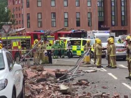 Crolla ristorante italiano "Ci sono feriti a Glasgow"