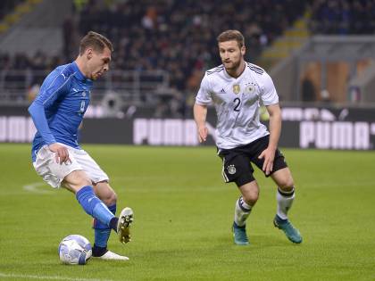 L'Italia di Belotti fermata solo dal palo