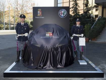 Polizia, le nuove vetture Jeep e Alfa Romeo