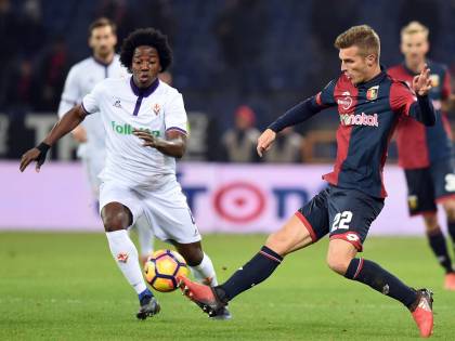 Il Genoa batte la Fiorentina nel recupero: decide un gol di Lazovic