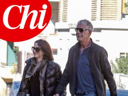 Il nuovo amore di Asia Argento è lo chef Anthony Bourdain