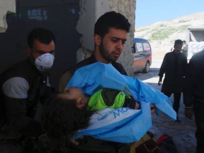 L'altra verità sulla strage di Idlib: "Colpito deposito di armi chimiche dei ribelli"