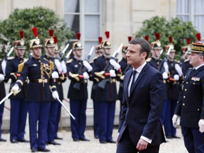 Passaggio di consegne tra Hollande e Macron