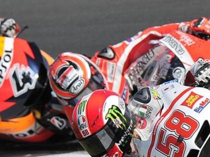 In curva Hayden e Sic: l'omaggio dei tifosi